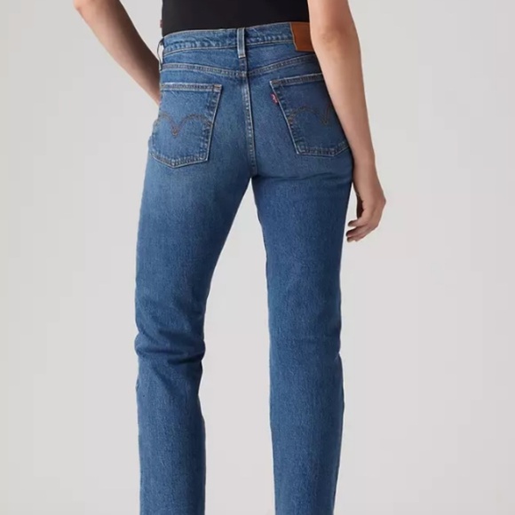 Levi’s Wedgie Straight Jeans | Size 26 | Blue - Picture 1 of 8